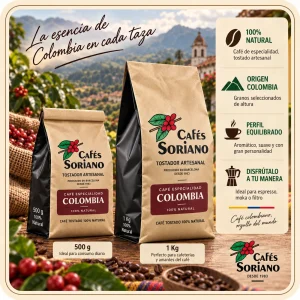 Café especialidad Colombia